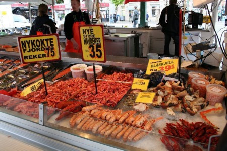 Рынок в Бергене